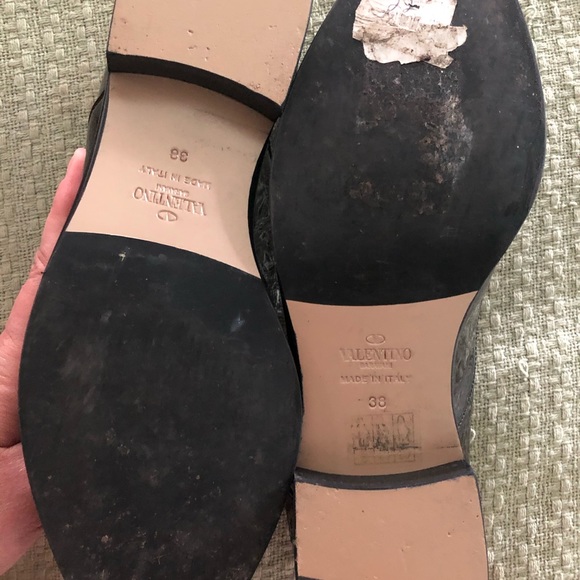 Valentino Black Patent leather Oxfords size 38 - Picture 7 of 13